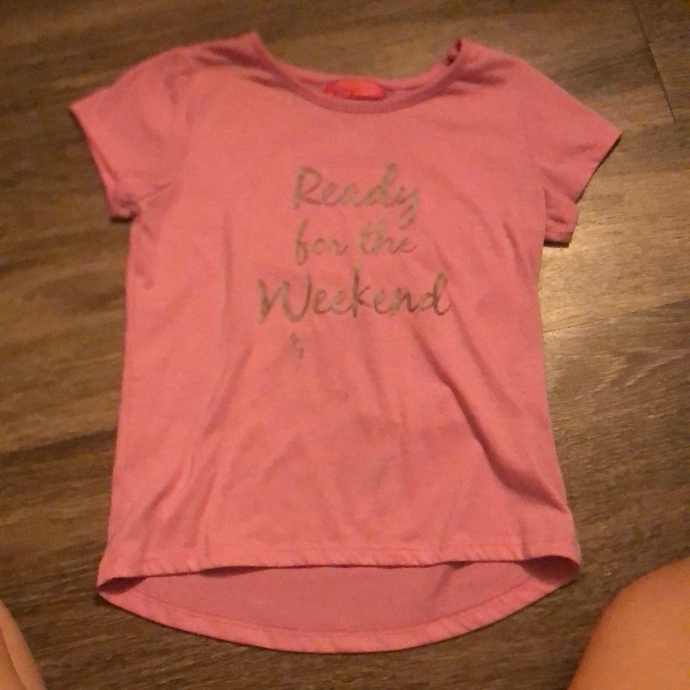 Pink Pajama Shirt for Girls